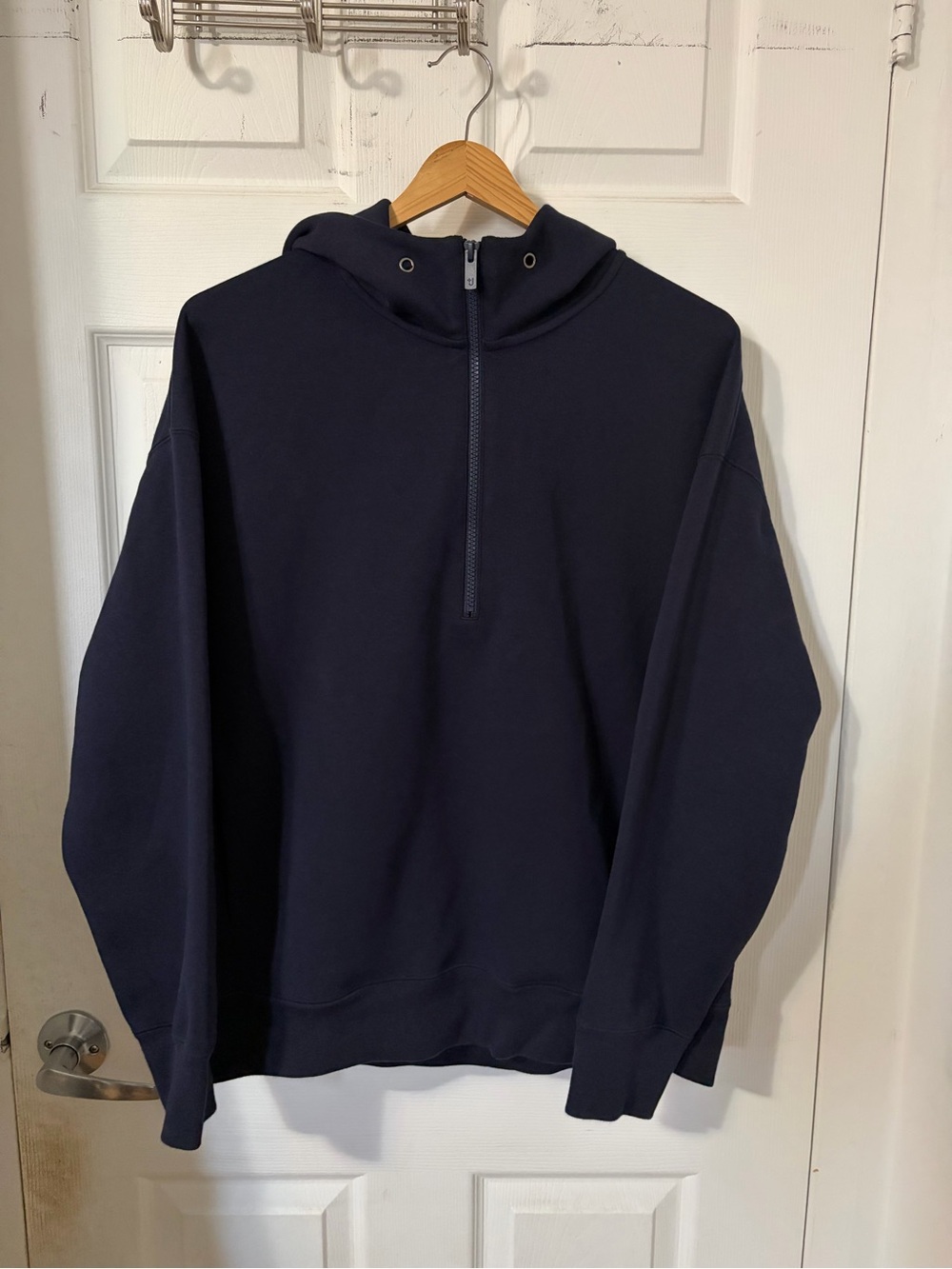Uniqlo +J Jil Sander Dry Sweat Half Zip Hoodie